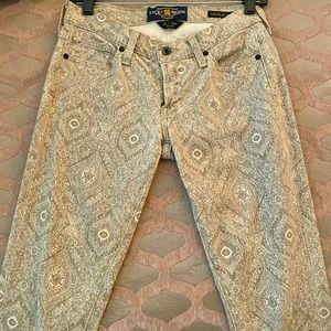 Lucky Brand Patterned Jeans